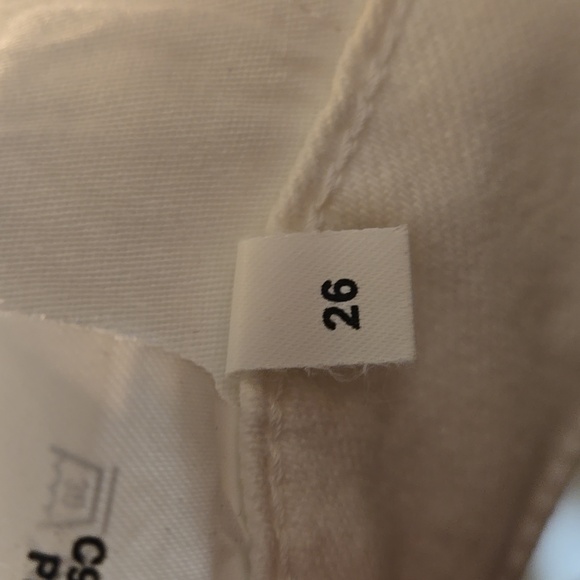 Closed Women's White Pedal Star Denim Jeans sz 26 - Picture 7 of 13